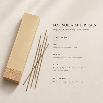 Magnolia After Rain Incense Sticks